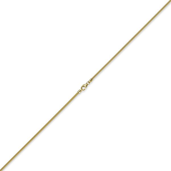 1,9mm Schlangenkette 585 Gelbgold 55cm