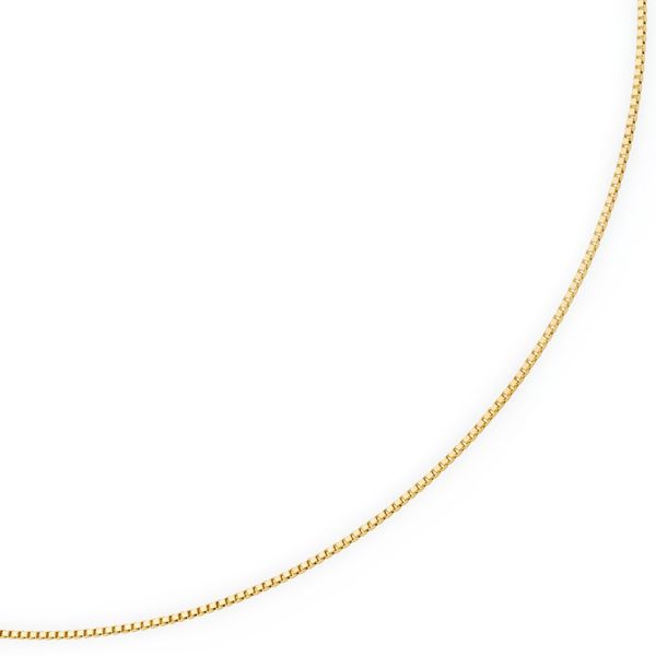 0,9mm Venezianerkette 585 Gelbgold 55cm