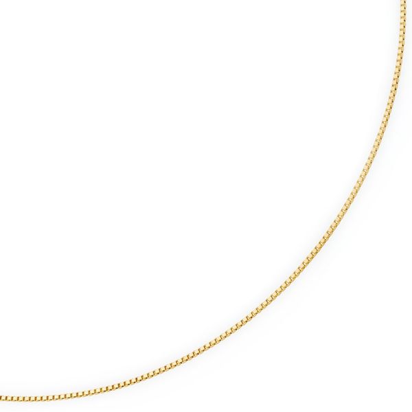 0,9mm Venezianerkette 585 Gelbgold 38cm