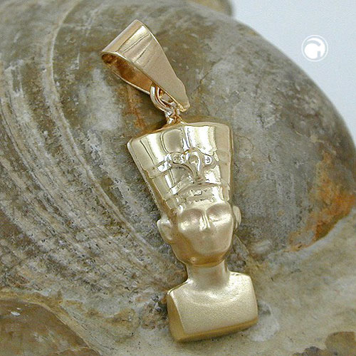 Anhänger Nofretete 375 Gelbgold