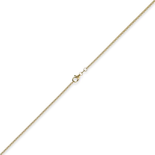 1,5mm Venezianerkette rund 585 Gelbgold 50cm