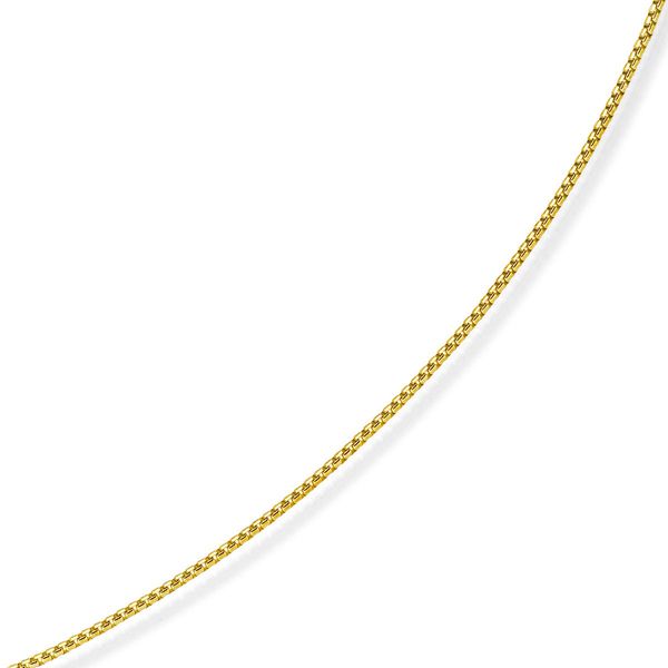 1,5mm Venezianerkette rund 585 Gelbgold 60cm