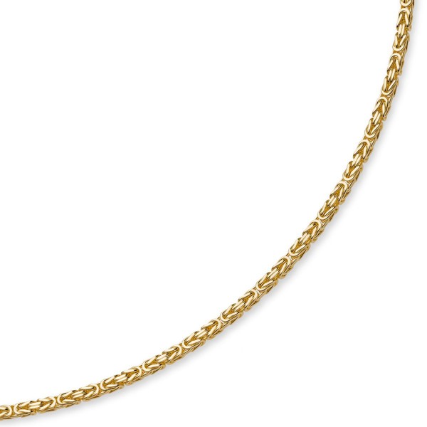 5mm Königskette aus 585 Gelbgold 50cm