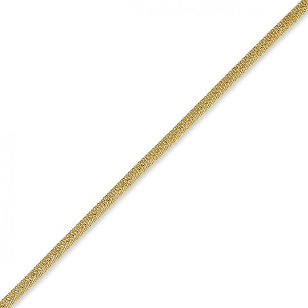 5mm Himbeere Armband aus 585 Gelbgold 19cm