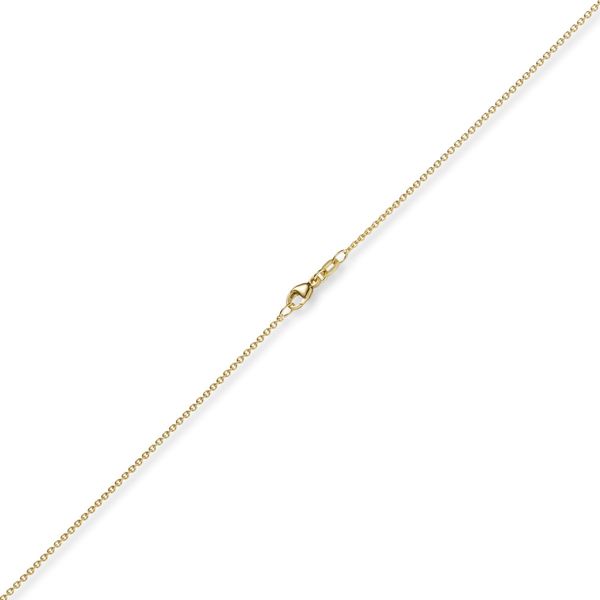 1,5mm Rund-Ankerkette aus 585 Gelbgold 42cm