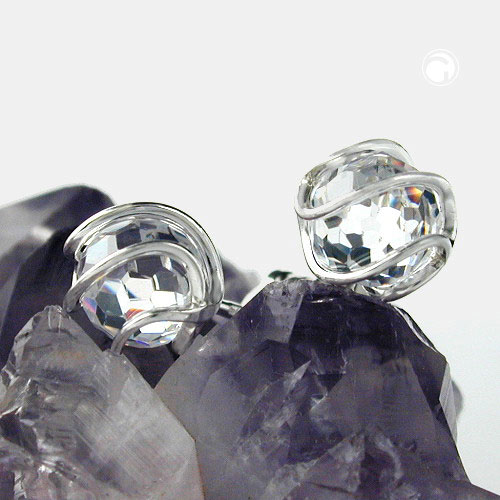 Ohrstecker 5.5mm Zirkoniakugel 925 Silber