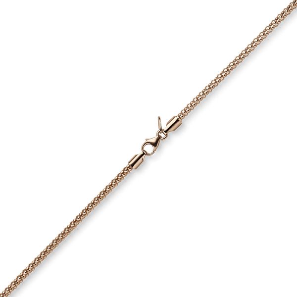 2mm Collier runde Himbeer-Kette 585 Rotgold 45cm