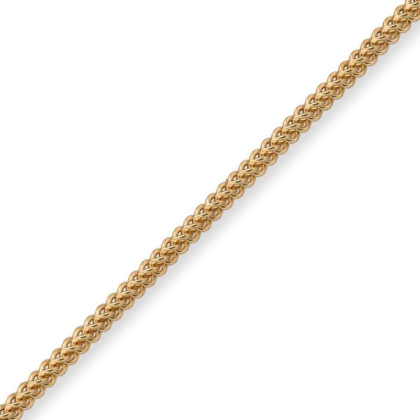 2mm Franco Kette aus 585 Gelbgold 50cm