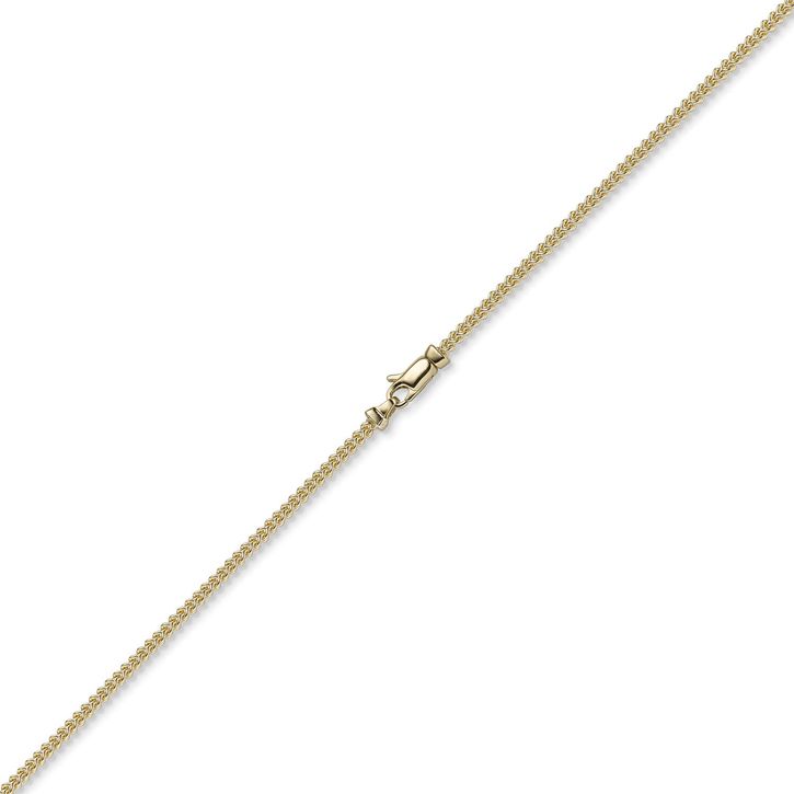 2mm Franco Kette aus 585 Gelbgold 60cm