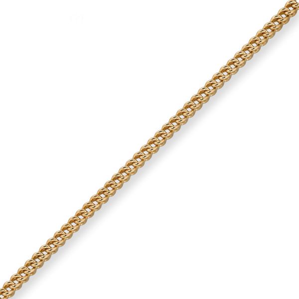 2mm Franco Kette aus 585 Gelbgold 60cm