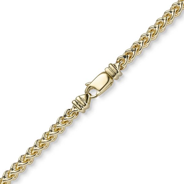 3.5mm Franco Kette aus 750 Gelbgold 70cm