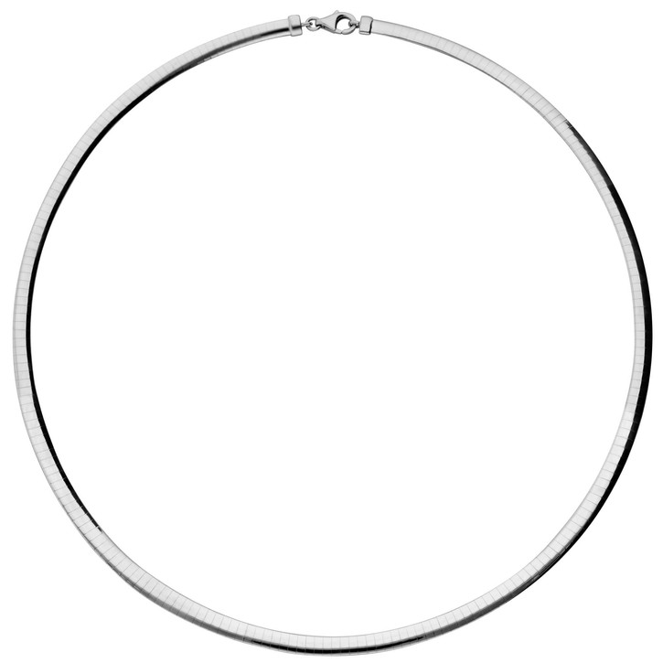 4mm Wendeomegareif 750 Gold bicolor 45cm