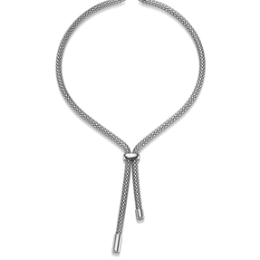 5mm Y-Kette Halskette Collier Phantasiekette aus 585 Gold Weißgold 50cm