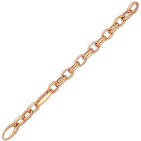 11mm Anker-Armband aus 585 Rotgold 20cm