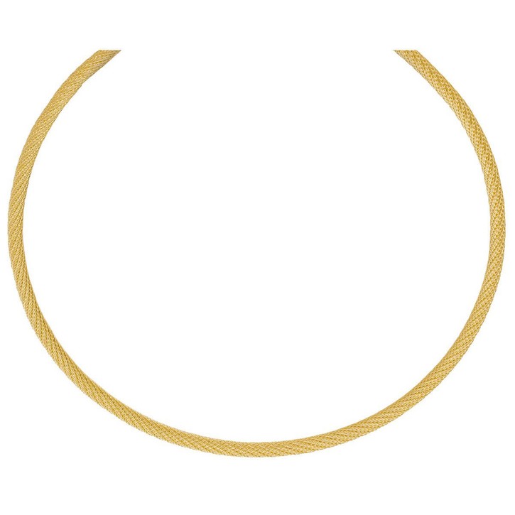 3mm Ankerkette aus 750 Weißgold 70cm