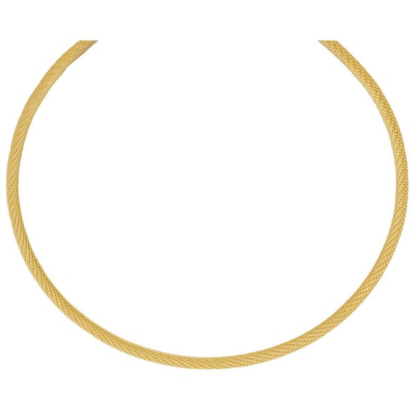 3mm Ankerkette aus 750 Weißgold 70cm