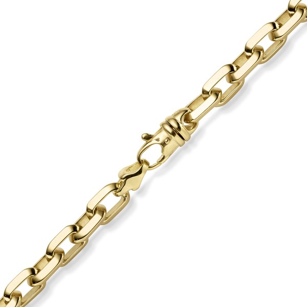 8.5mm Ankerktte aus 585 Gelbgold massiv 65cm