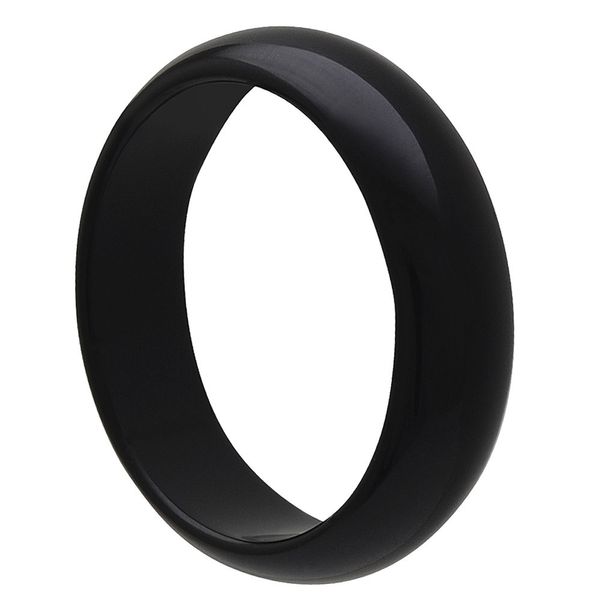 Ring aus Onyx 6mm glatt