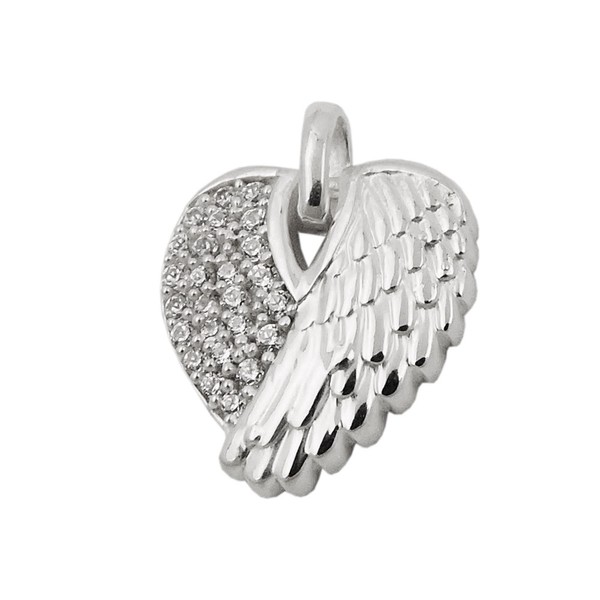Anhänger Engelflügel aus 925 Silber