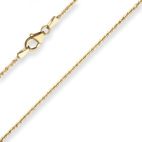 1,4mm Armband Criss-cross-Kette Armschmuck aus 333 Gold Gelbgold 19cm
