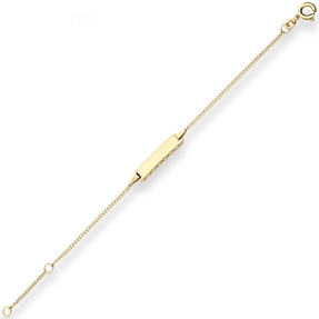 1,4mm Id-Armband Panzerkette Goldarmband Armschmuck aus 333 Gold Gelbgold 16cm 1,4mm Id-Armband Panzerkette Goldarmband Armschmuck aus 333 Gold Gelbgold 16cm