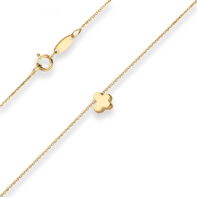 0,5mm Fantasiekette Collier Schmetterling Halskette aus 585 Gold Gelbgold 42cm 0,5mm Fantasiekette Collier Schmetterling Halskette aus 585 Gold Gelbgold 42cm