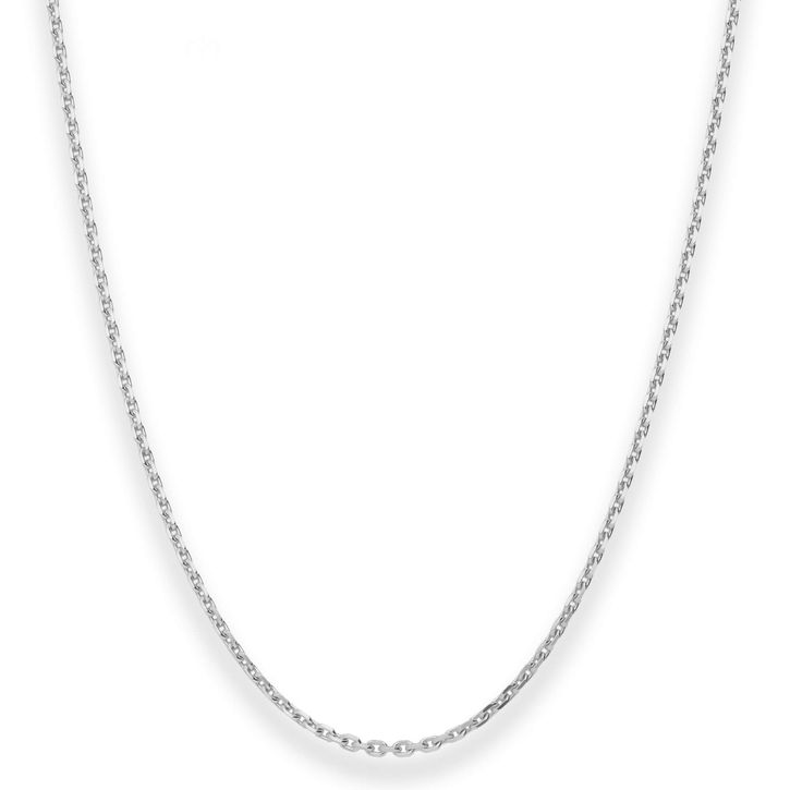 1.9mm Ankerkette diamantiert aus 925 Silber 36cm