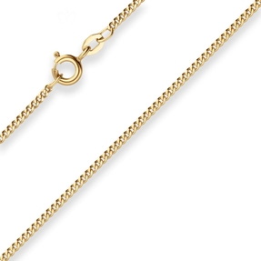 1,7mm Panzerkette Goldkette Collier Halskette aus 333 Gold Gelbgold 45cm 1,7mm Panzerkette Goldkette Collier Halskette aus 333 Gold Gelbgold 45cm