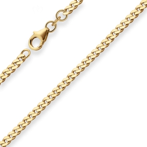 3,4mm Armband Panzerkette Goldarmband Armschmuck aus 585 Gold Gelbgold 21cm 3,4mm Armband Panzerkette Goldarmband Armschmuck aus 585 Gold Gelbgold 21cm