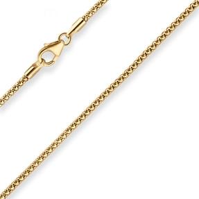 1,8mm Himbeerkette Goldkette Collier Halskette aus 585 Gold Gelbgold 42cm 1,8mm Himbeerkette Goldkette Collier Halskette aus 585 Gold Gelbgold 42cm