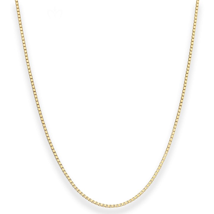 1.4mm Veneziakette aus 333 Gelbgold 60cm