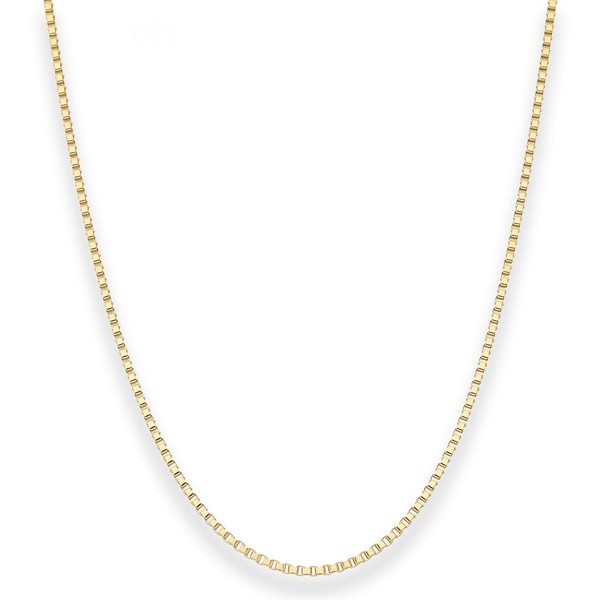 1.8mm Veneziakette aus 585 Gelbgold 55cm