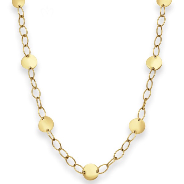 5.2mm Fantasiekette aus 585 Gelbgold 47cm