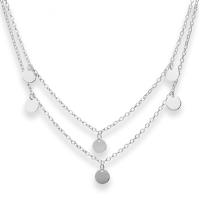 1,9mm Rund-Ankerkette Kette Collier Halskette aus 925 Silber rhodiniert 42cm 1,9mm Rund-Ankerkette Kette Collier Halskette aus 925 Silber rhodiniert 42cm