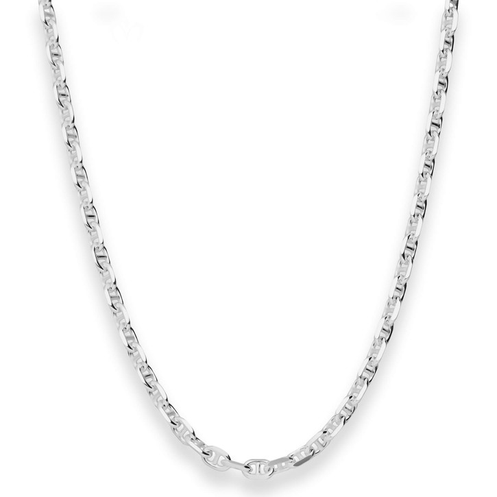 4.5mm Ankerkette-Steg aus 925 Silber 45cm