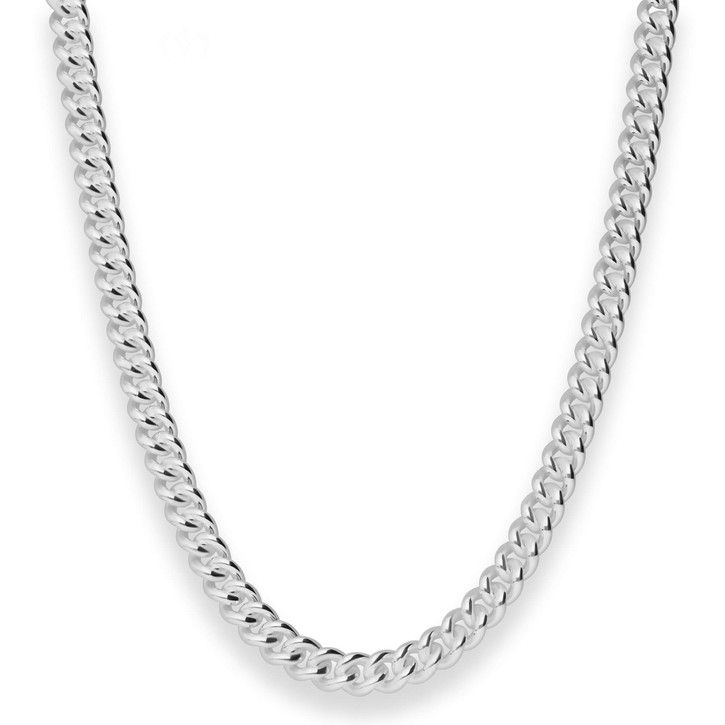 6.5mm Panzerkette rund aus 925 Silber 40cm