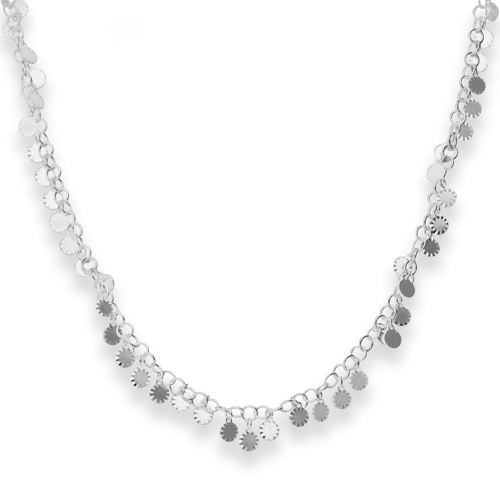 3.4mm Fantasiekette aus 925 Silber 45cm