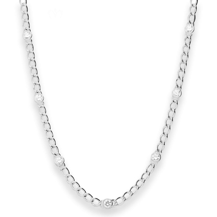 4mm Panzerkette weit aus 925 Silber 45cm