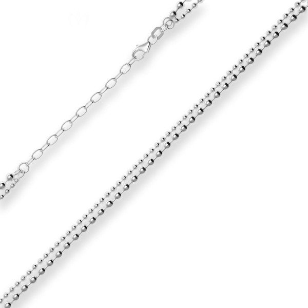 3mm Fantasiekette aus 925 Silber 40cm