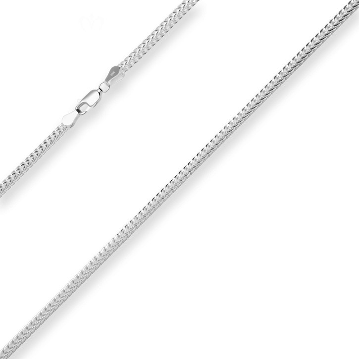 2.7mm Fantasiekette aus 925 Silber 45cm