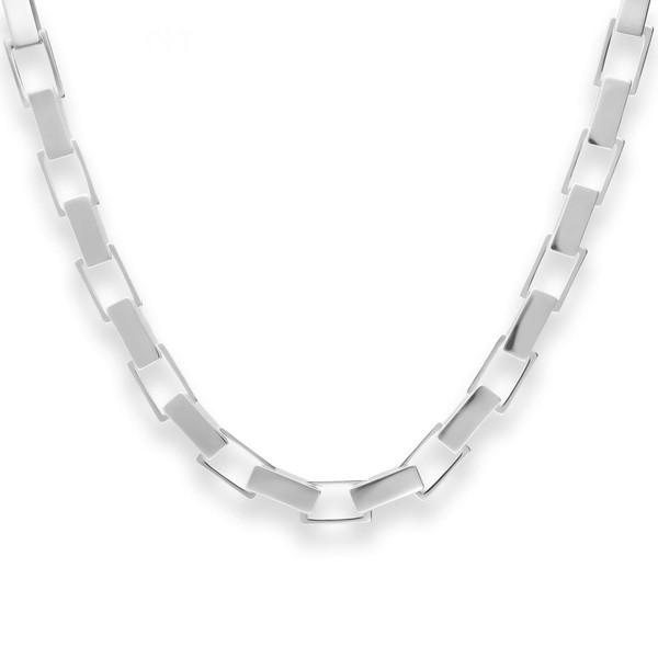 6.3mm Fantasiekette aus 925 Silber 46cm