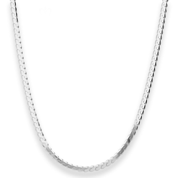 3.5mm Fantasiekette aus 925 Silber 42cm