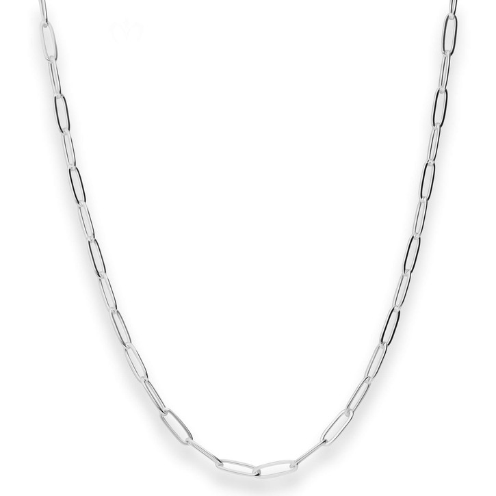 3.3mm Ankerkette weit aus 925 Silber 50cm