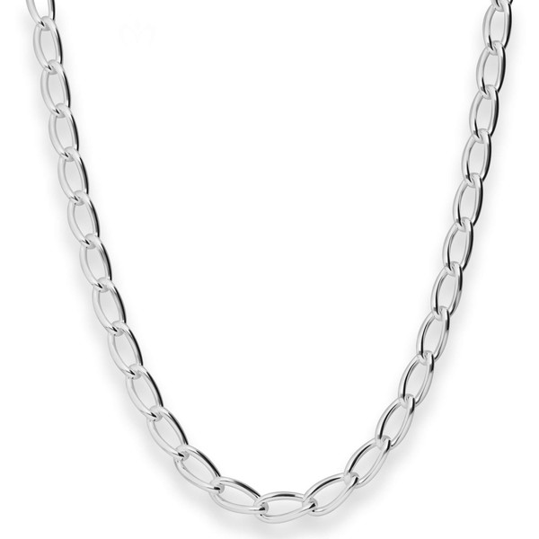 5.9mm Fantasiekette aus 925 Silber 50cm