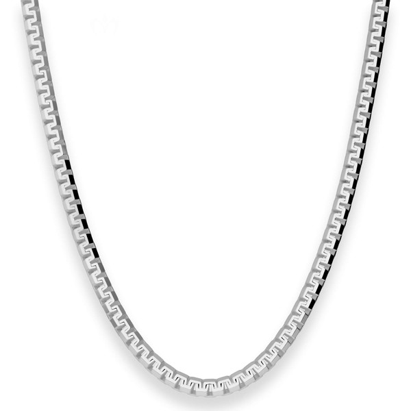 4.6mm aus 925 Silber rhodiniert 50cm