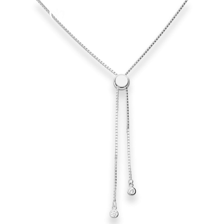 1.2mm Veneziakette aus 925 Silber 70cm