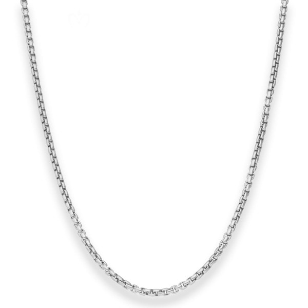 2.7mm Veneziakette rund aus 925 Silber 55cm