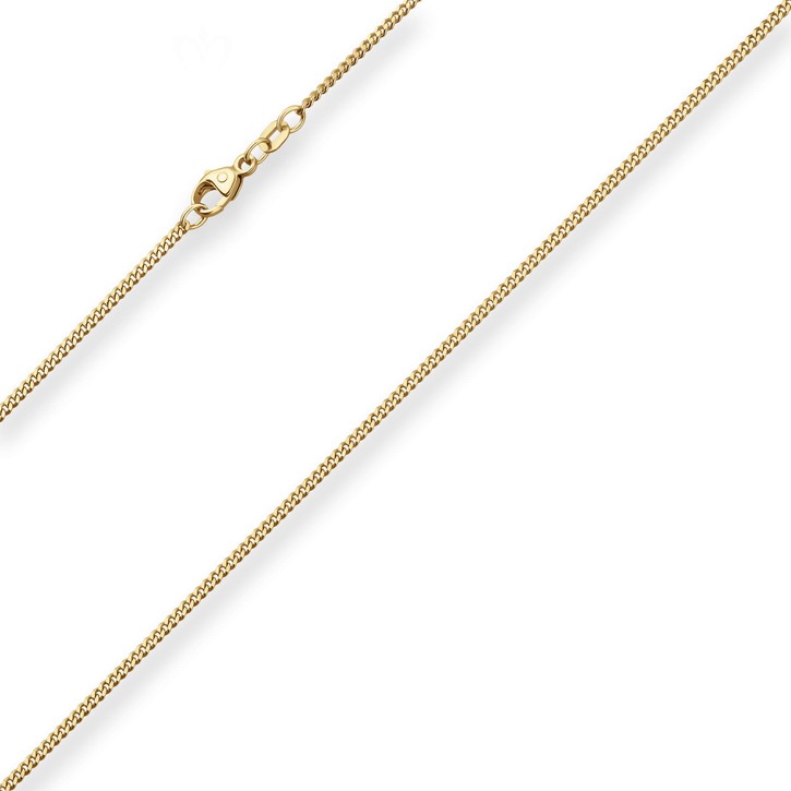 1.6mm Panzerkette aus 585 Gelbgold 60cm