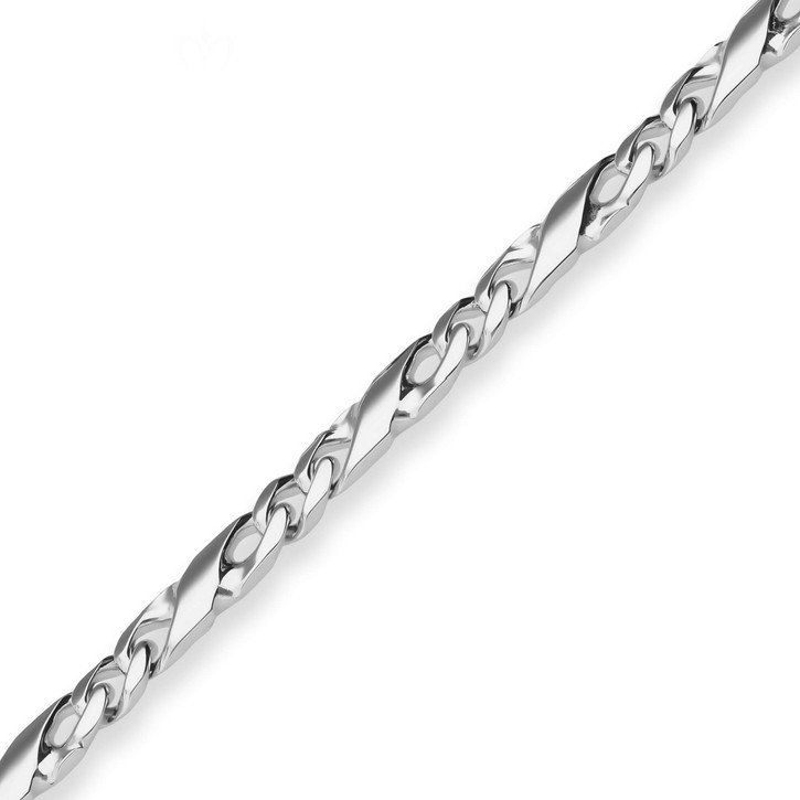 4.9mm Dollarkette aus 925 Silber 60cm