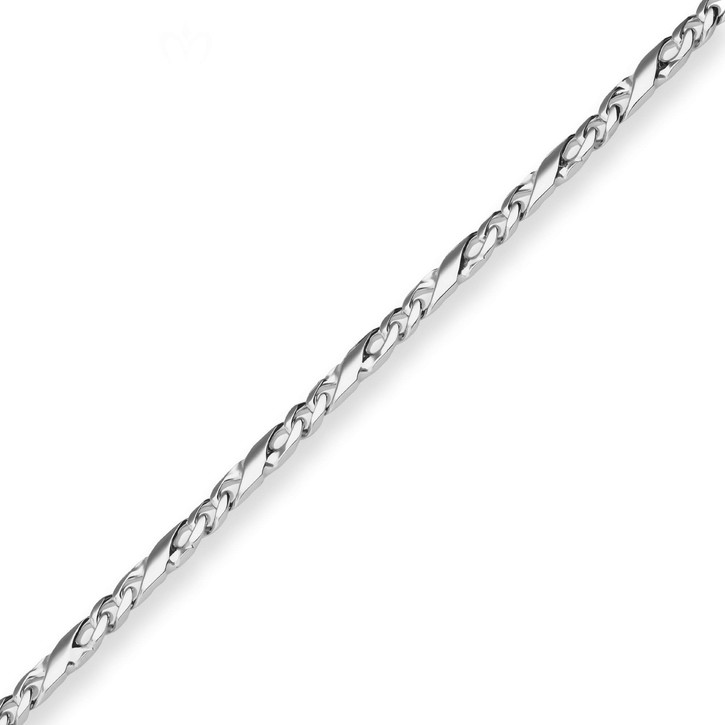 4.9mm Dollarkette aus 925 Silber 60cm